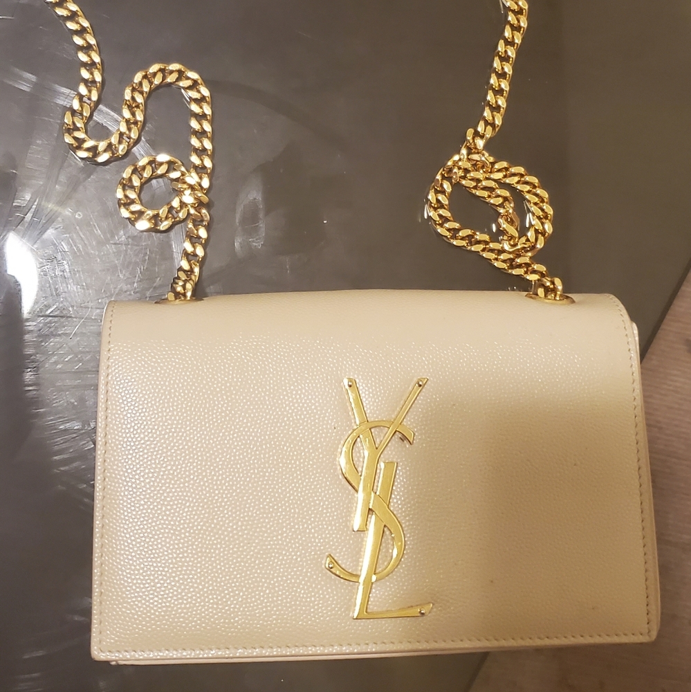 YSL beige shoulder bag *** SOLD***
